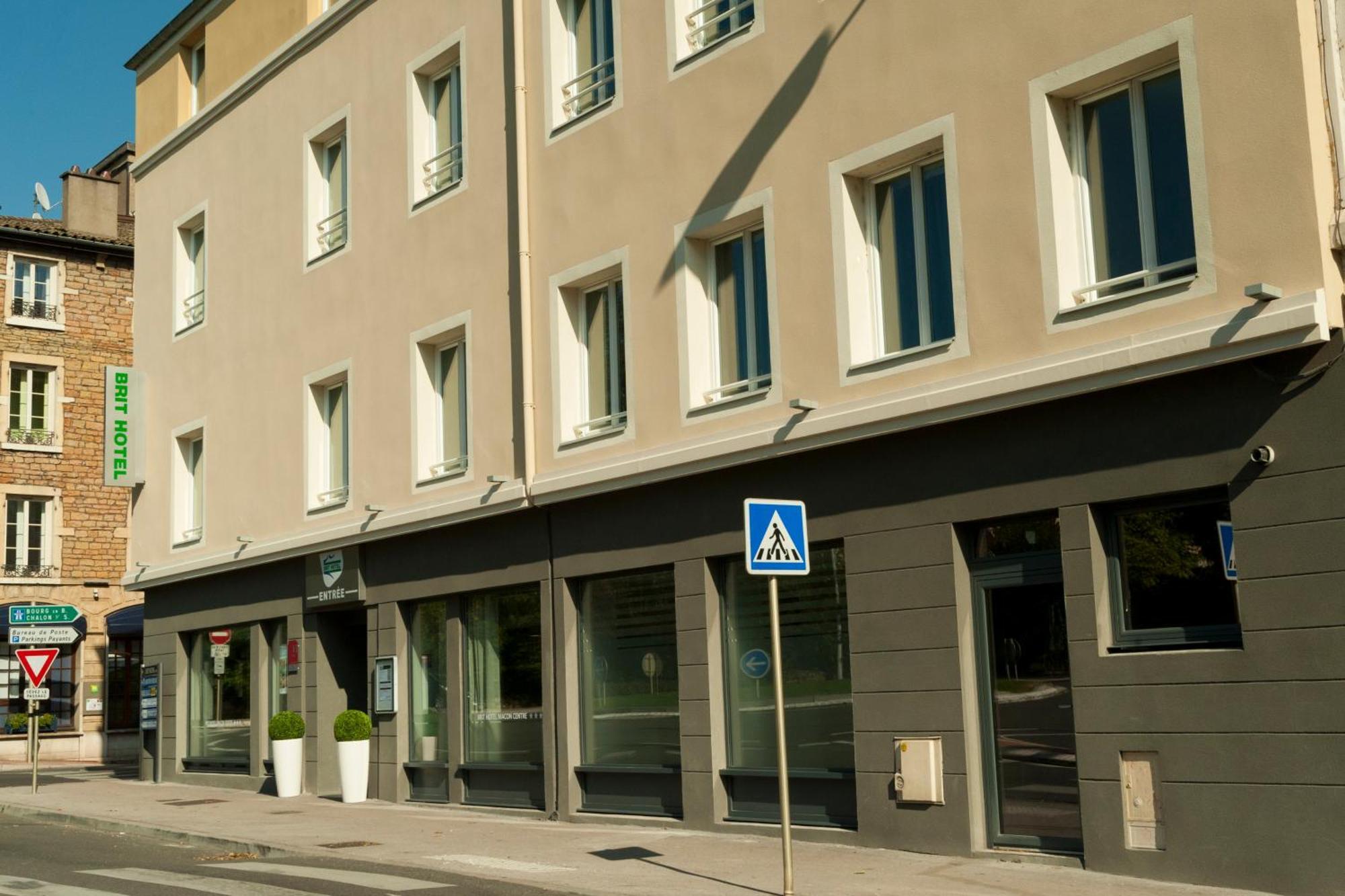 Brit Hotel Mâcon Centre Gare Exterior foto